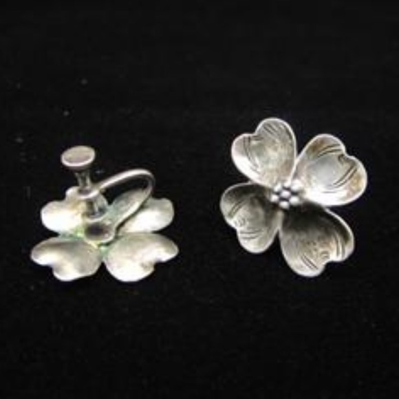 Vtg Stuart Nye 925 Lot Ring Cuff Ears Pins MCM - Picture 3 of 7